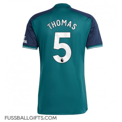 Arsenal Thomas Partey #5 Fußballbekleidung 3rd trikot 2023-24 Kurzarm
